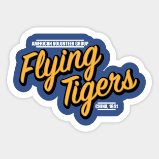 WW2 Flying Tigers Sticker